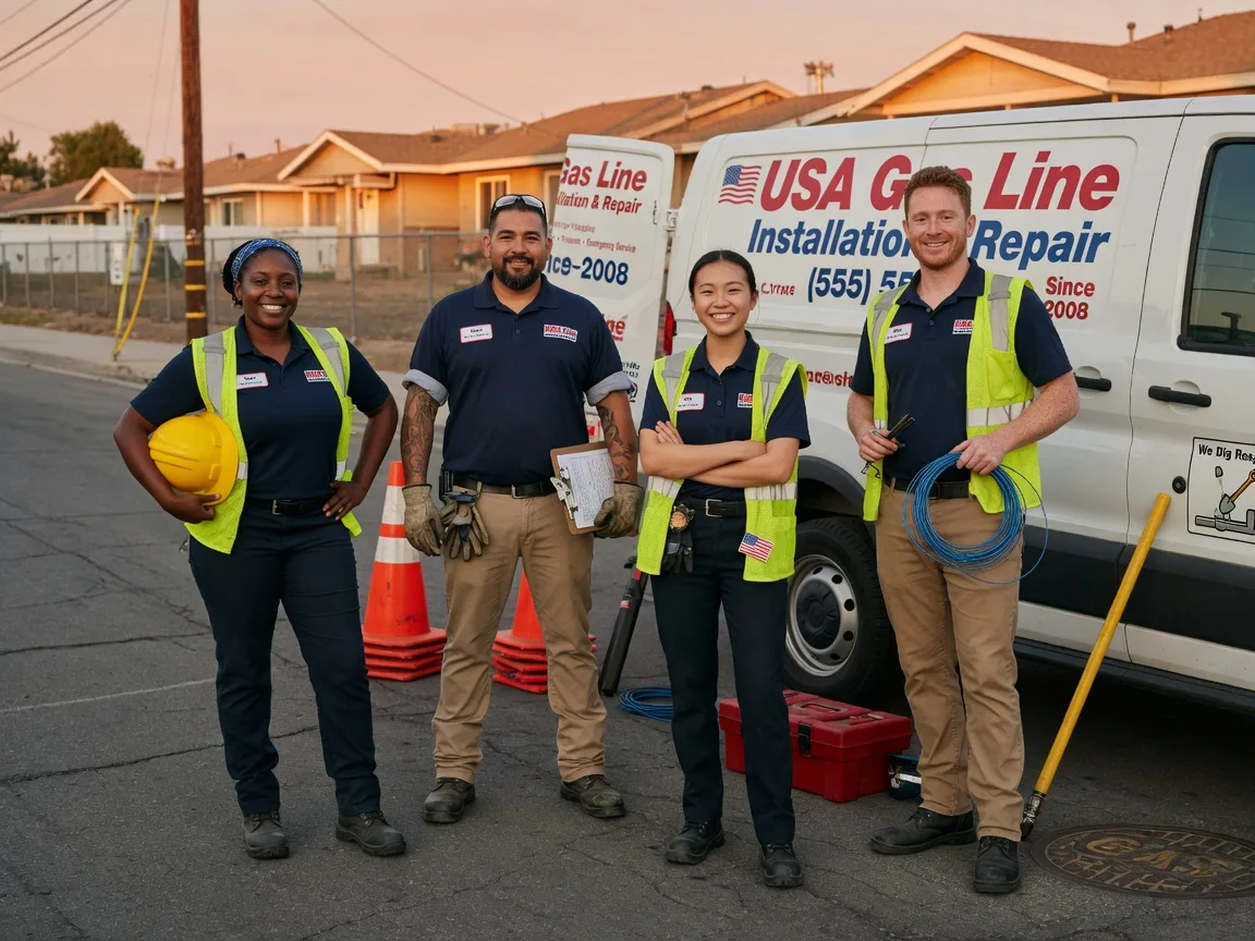 Gas Line Installation company in Bennington, OK